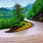 جاهای دیدنی سیاهکل-جاده سیاهکل دیلمان