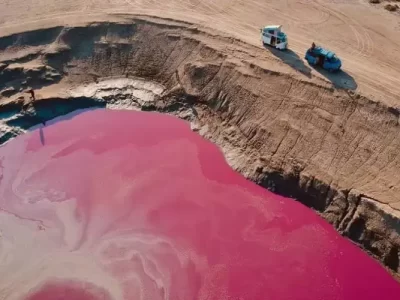 منطقه توریستی گمیشان-دریاچه صورتی گمیشان: