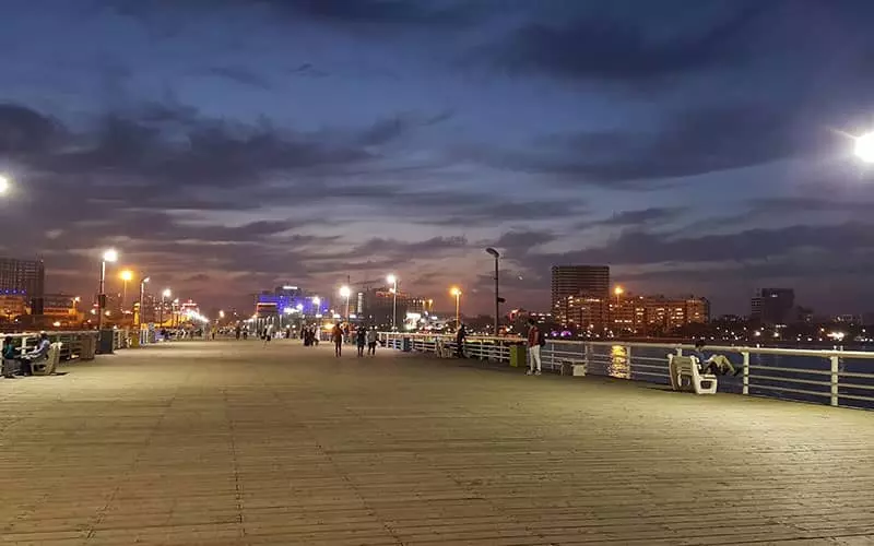 اسکله تفریحی در کیش