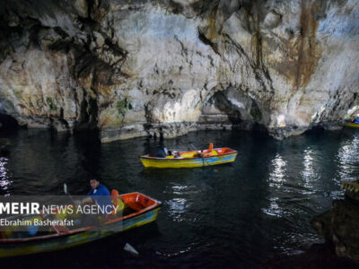 ۱۶۰ هزار گردشگر از غار آبی سهولان مهاباد بازدید کردند