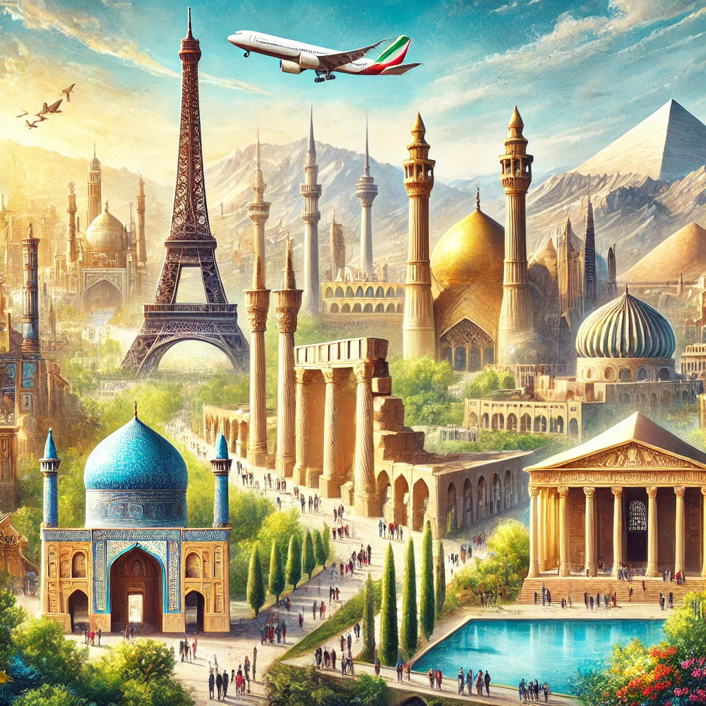 جاهای دیدنی و جاذبه‌های گردشگری (ایران و جهان)