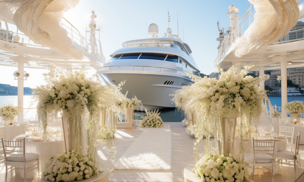 مراسم عروسی روی کشتی در استانبول