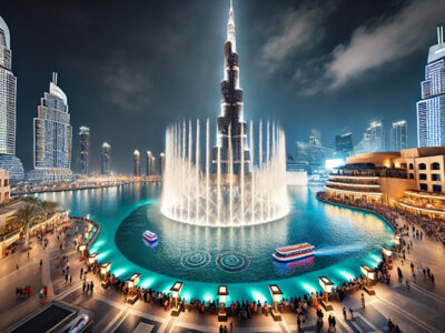 برج خلیفه از جاذبه های زیبای دبی