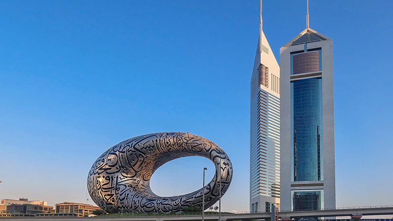 موزه آینده دبی از جاذبه های دبی