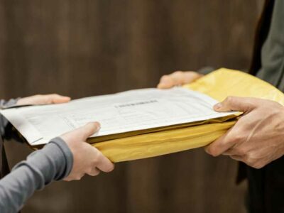 ارسال مدارک به خارج