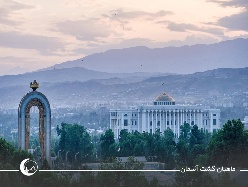 نمای زیبایی از تاجیکستان