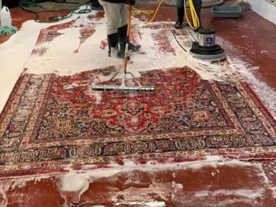 شستشوی فرش در محل