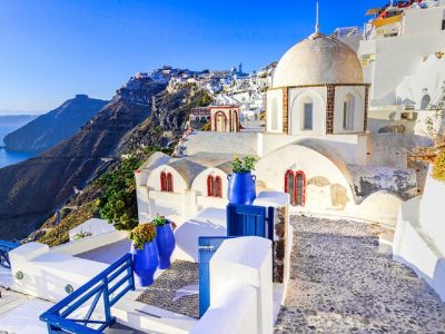 گشت‌وگذار در سانتورینی