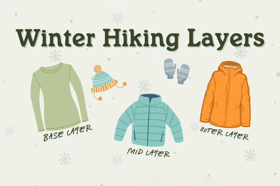 لایهبندی و انواع لباس کوهنوردی
