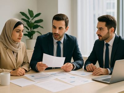 پشت صحنه اداره یک موسسه مهاجرتی