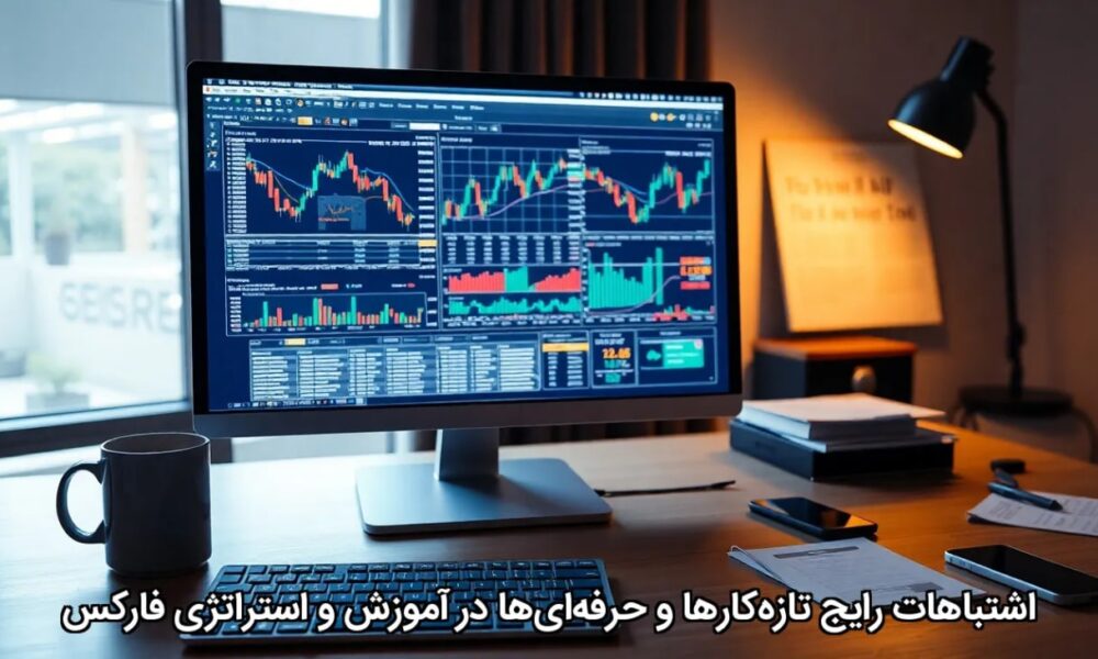 اشتباهات رایج تازه‌کارها و حرفه‌ای‌ها در آموزش و استراتژی فارکس