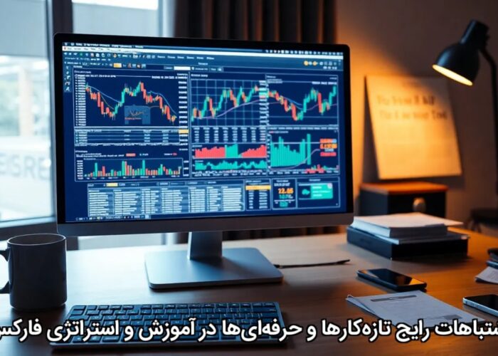 اشتباهات رایج تازه‌کارها و حرفه‌ای‌ها در آموزش و استراتژی فارکس