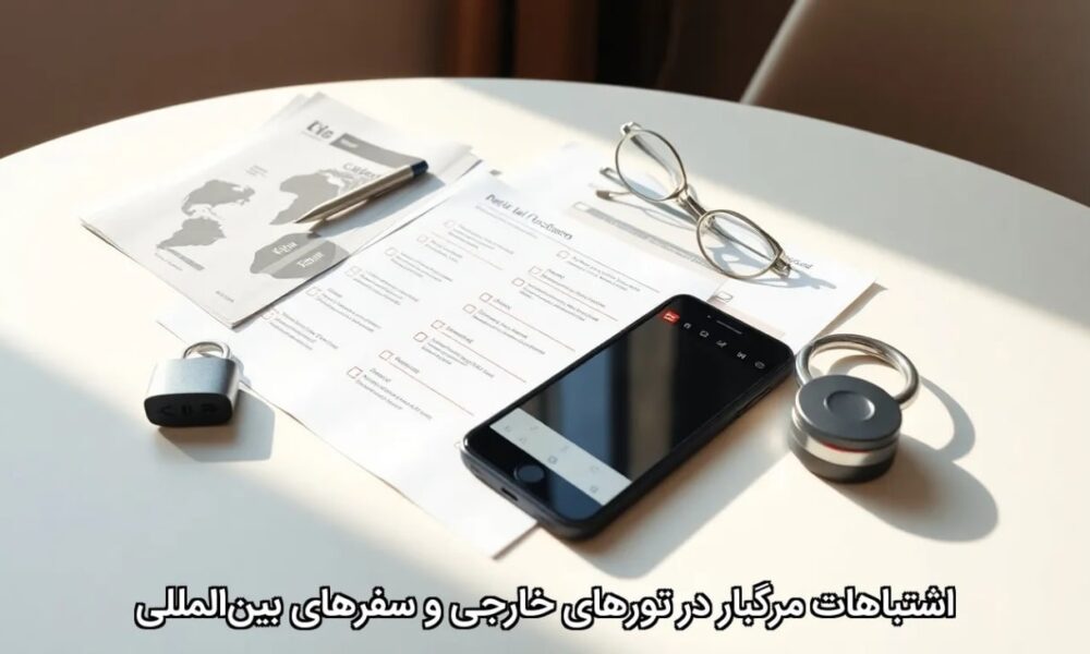 اشتباهات مرگبار در تورهای خارجی و سفرهای بین‌المللی