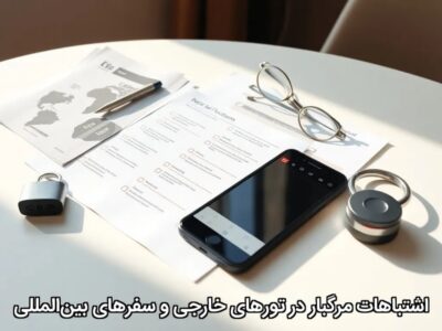 اشتباهات مرگبار در تورهای خارجی و سفرهای بین‌المللی