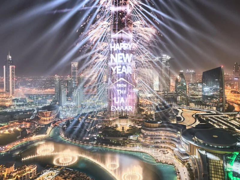 کریسمس و سال نو میلادی در دبی