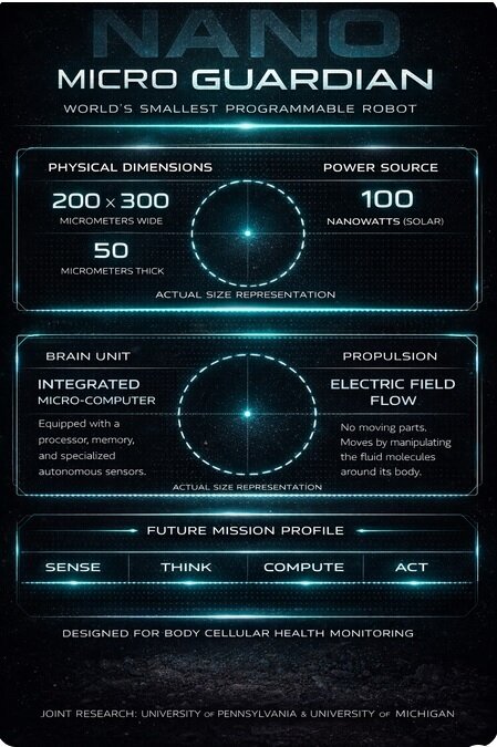 ساخت رباتی که از یک دانه نمک کوچکتر است ساخت رباتی که از یک دانه نمک کوچکتر است