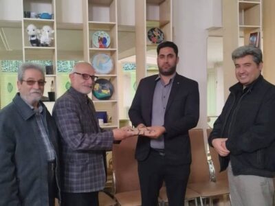 قدردانی رئیس نهاد کتابخانه‌های عمومی پیشوا از همکاری اداره میراث‌فرهنگی