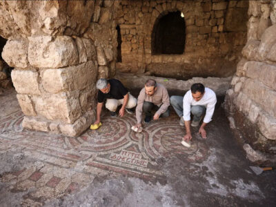 کشف موزاییک ۱۵۰۰ ساله بیزانسی در مدیات ترکیه/ میراثی کم‌نظیر از دل یک آسیاب تاریخی