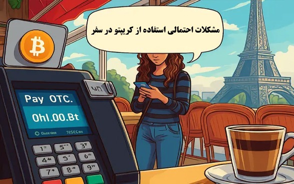 مشکلات استفاده از کریپتو در سفر