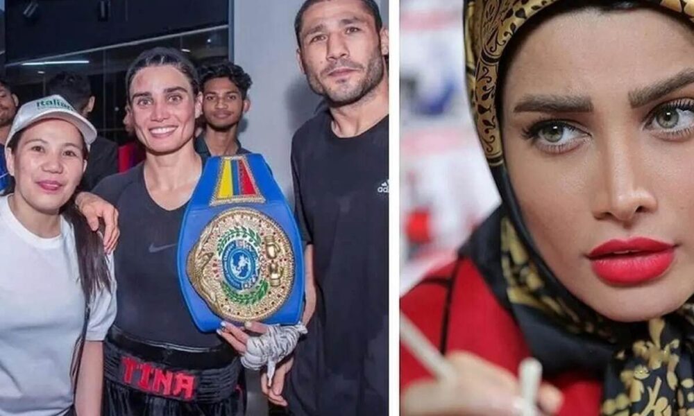 بازیگر زیبای ایرانی عضو تیم ملی بوکس شد