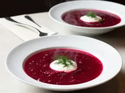 طرز تهیه سوپ چغندر با رنگی وسوسه‌انگیز و طعمی فراموش‌نشدنی