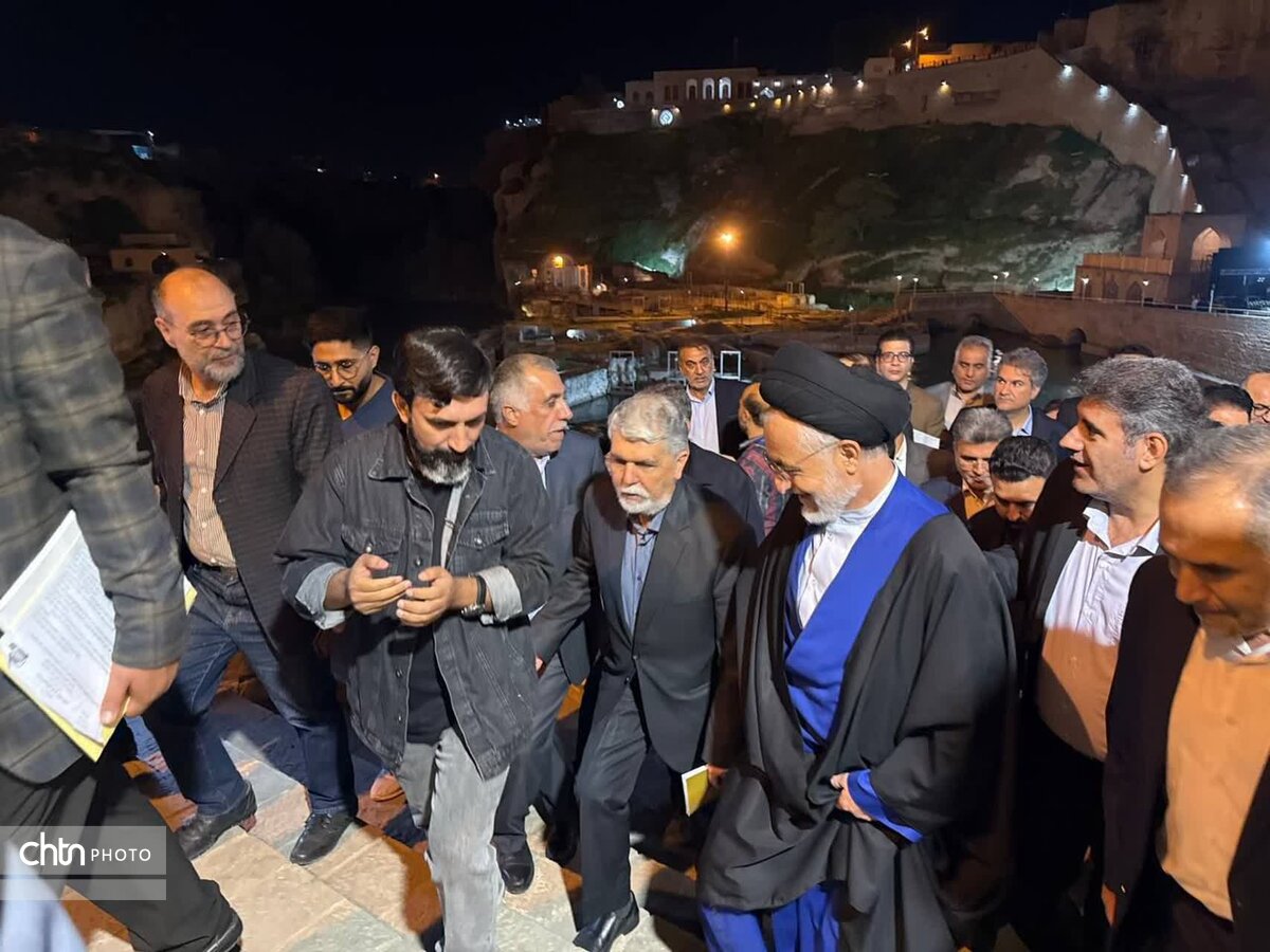 میراث‌جهانی شوشتر صحنه آغاز رویداد ملی هنرهای تجسمی فجر