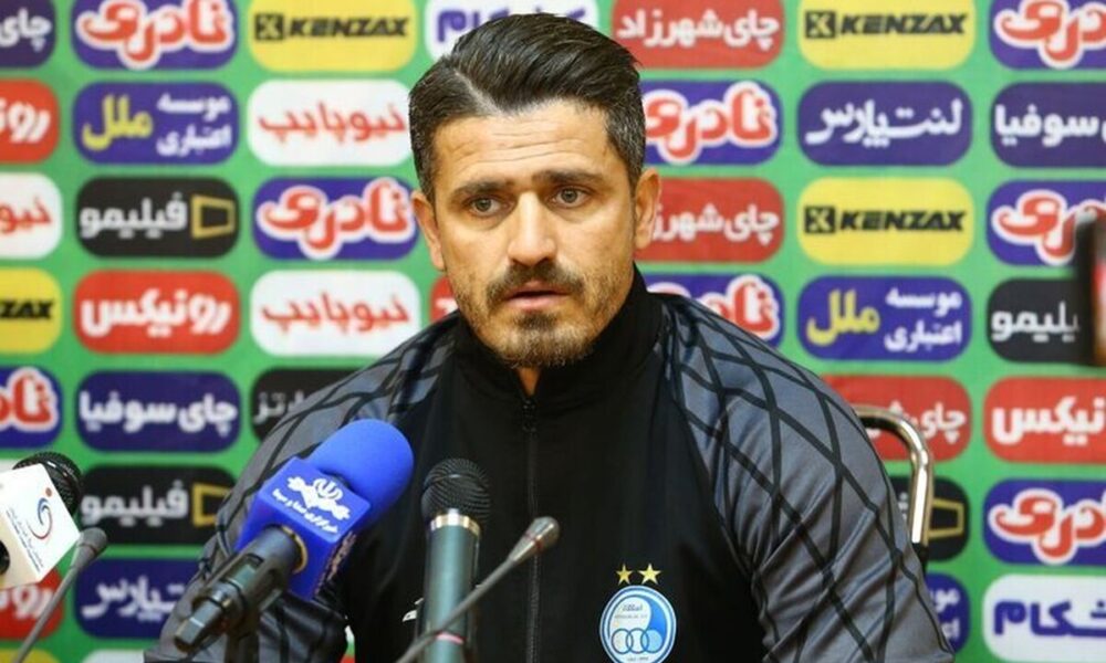 وریا غفوری در تمرین استقلال + عکس