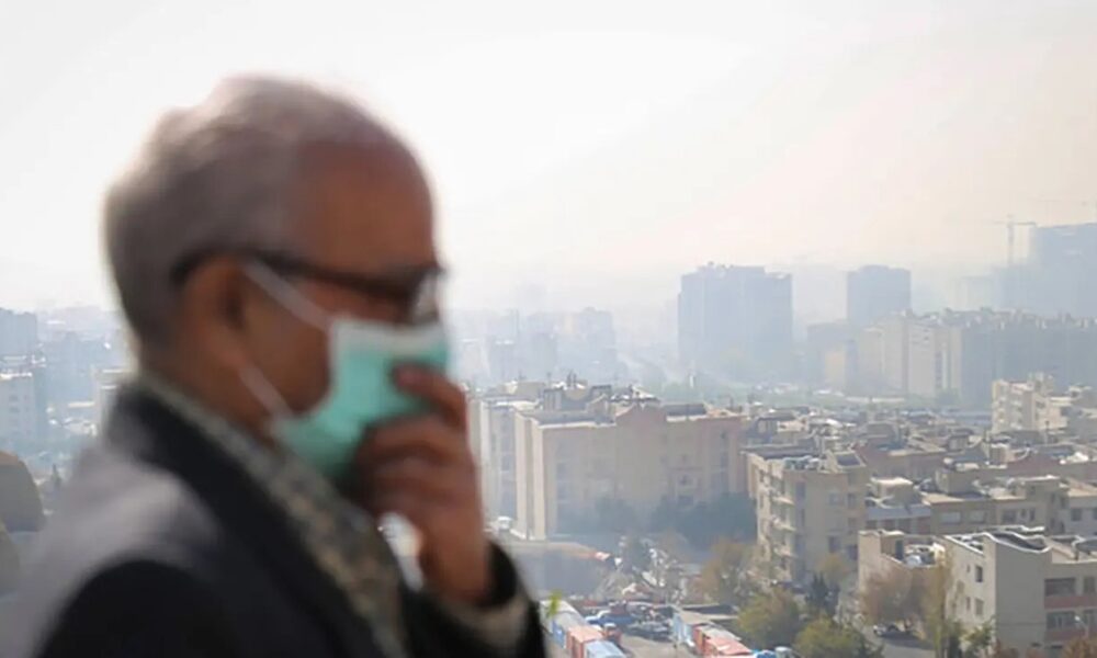 وضعیت هوای تهران نارنجی شد