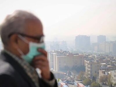 وضعیت هوای تهران نارنجی شد