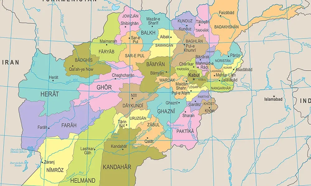 تعداد ولسوالی‌ها در هر ولایت