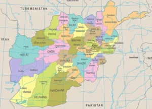 تعداد ولسوالی‌ها در هر ولایت