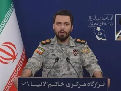 انهدام چند موشک کروز در آسمان تهران توسط سپاه پاسداران