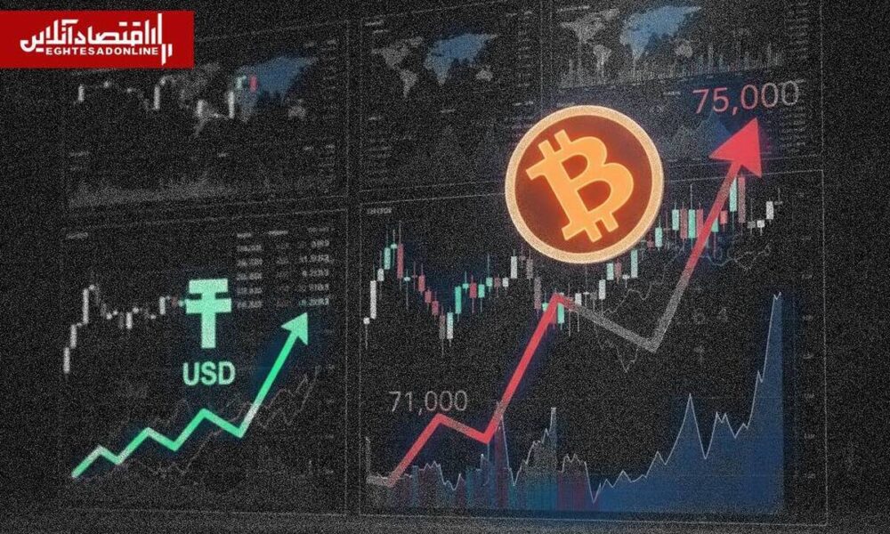 بیت‌کوین سقوط کرد؛ تتر ۱۵۳ هزار تومان شد