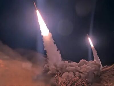 حمله موشکی و پهپادی به پایگاه‌های آمریکا و شهرک «مُدعین»