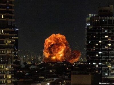 شنیده شدن صدای انفجارهای گسترده در اراضی اشغالی