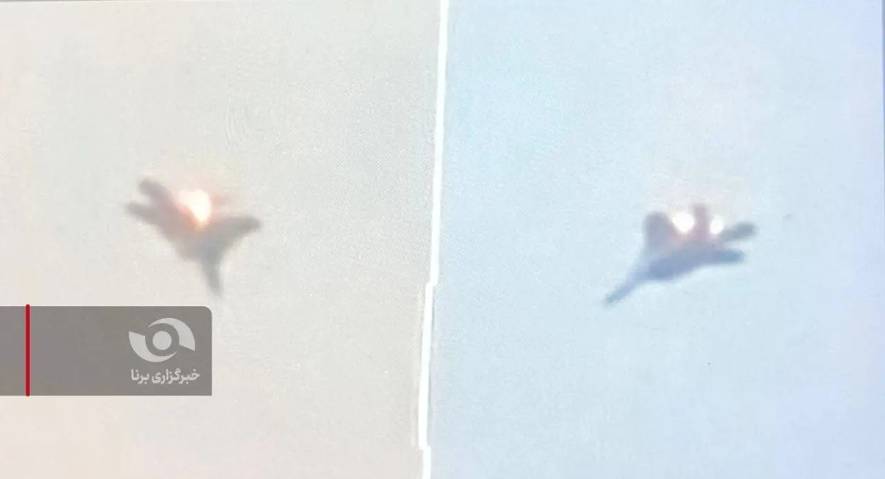 فوری/ سقوط جنگنده اف ۱۵ آمریکا در غرب ایران + عکس