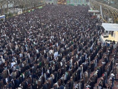 مصلای تهران میزبان نمازگزاران عید سعید فطر شد