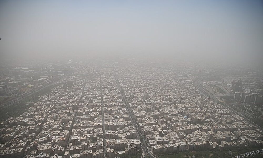 وضعیت هوای تهران امروز شنبه ۲۳ اسفند ۱۴۰۴ / شاخص آلودگی تهران ۱۲۶ شد