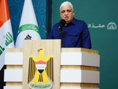 پیام تبریک رئیس هیئت الحشد الشعبی به رهبر جدید انقلاب