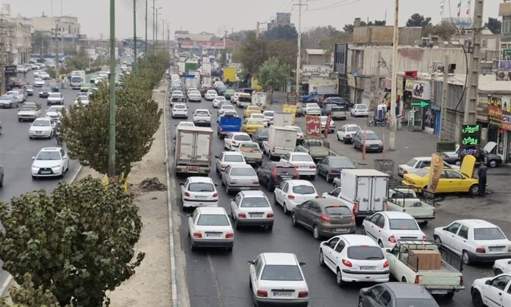 آخرین وضعیت ترافیک جاده‌های کشور/ ترافیک ورود به تهران سنگین است