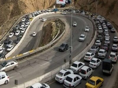 آخرین وضعیت ترافیکی و جوی محورهای مواصلاتی / در این محورها ترافیک سنگین گزارش شده است