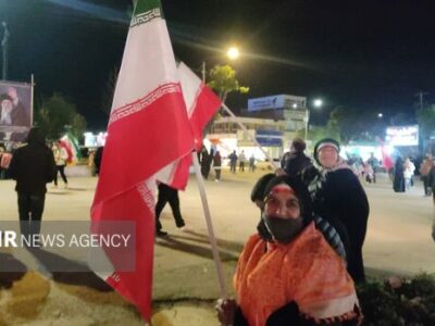 اجتماع پرشور مردم شیروان با مداحی حاج مهدی رسولی