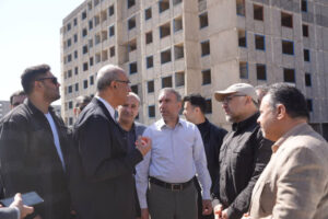 بازدید استاندار کرمانشاه از روند ساخت مسکن سراج