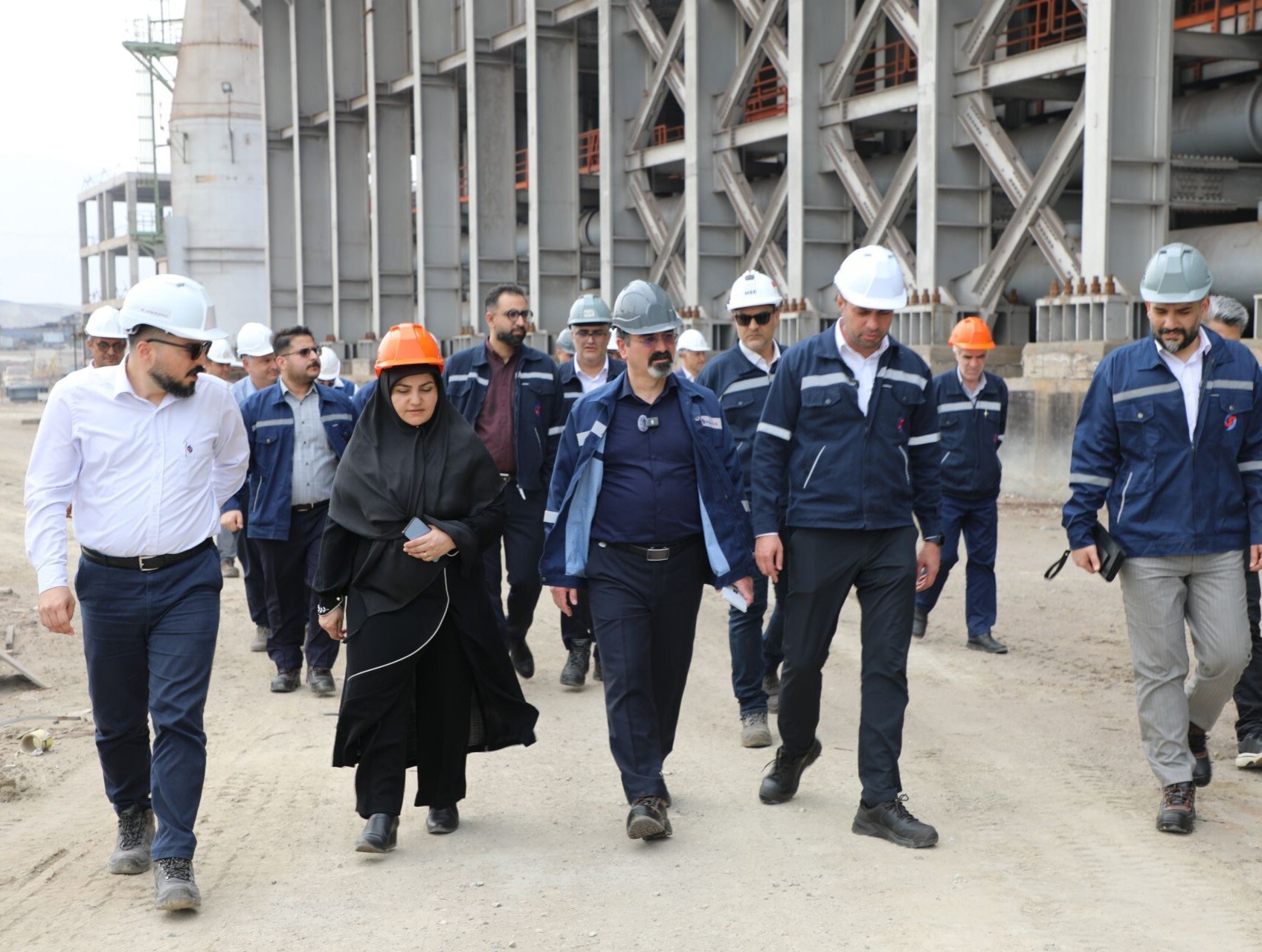 بازدید مدیرعامل هلدینگ صبا انرژی از شرکت صبا فولاد خلیج فارس