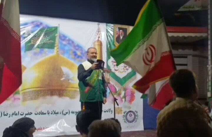 تداوم تجمع مردم بناب در شب‌های اقتدار ایران