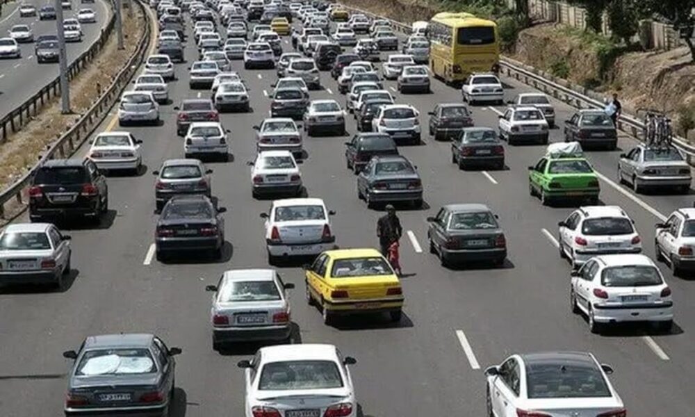 ترافیک سنگین در آزادراه‌های منتهی به تهران گزارش شد