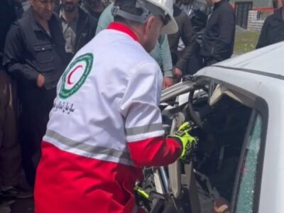 تصادف در محور مریوان – مرز باشماق جان راننده پراید را گرفت