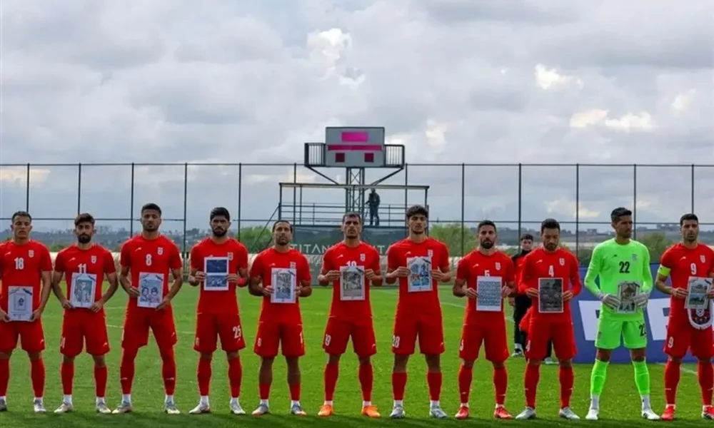 حضور تیم ملی فوتبال با نام شهدای میناب در جام جهانی آمریکا