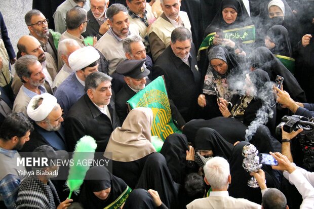 حضور خادمان رضوی در مهاباد اردستان