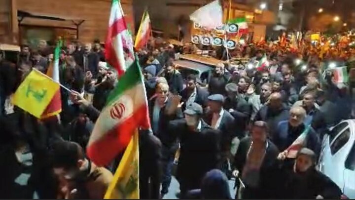 حضور پرشکوه مردم شهرکرد در پنجاه و پنج شب